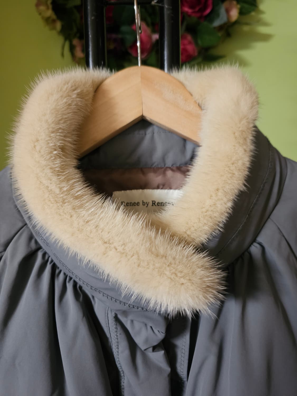 레니바이레니본 밍크배색 구스패딩 상품이미지2