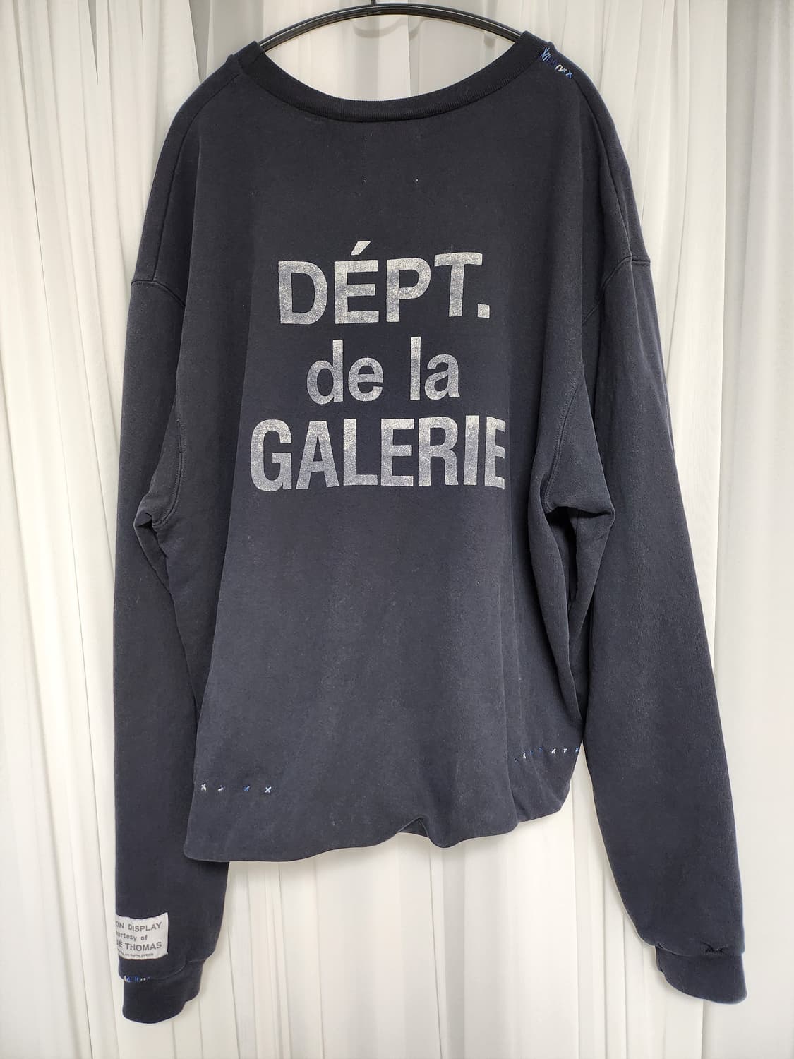 갤러리디파트먼트 리버시블 맨투맨 블랙 XXL 상품이미지1