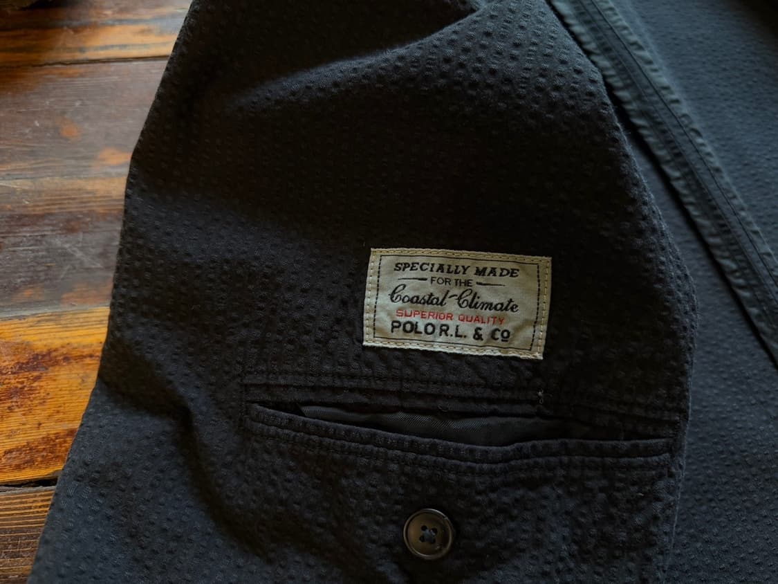 폴로 랄프로렌 시어서커 자켓 100 상품이미지5