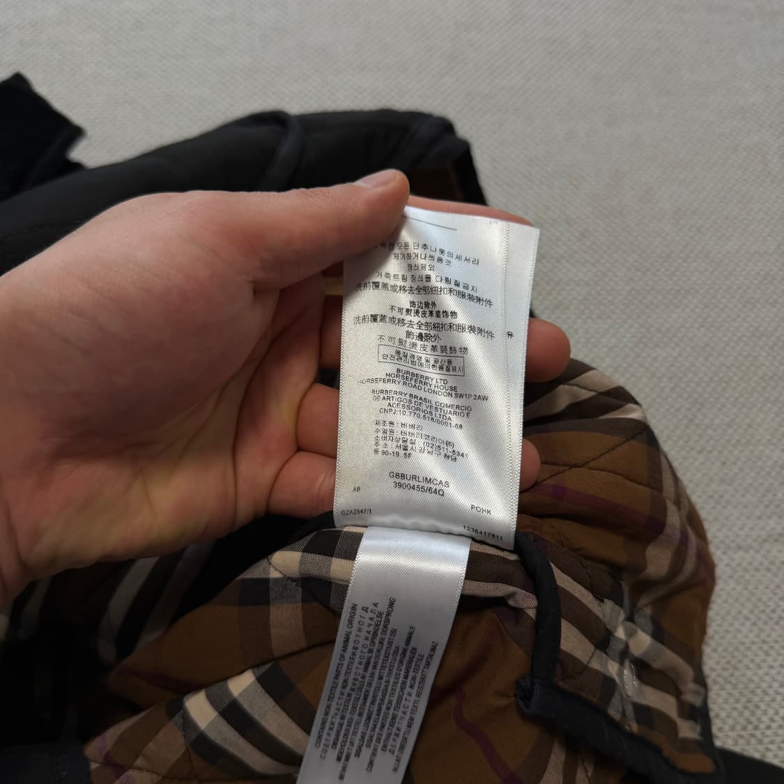 버버리 우먼스 퀄팅 자켓 상품이미지9
