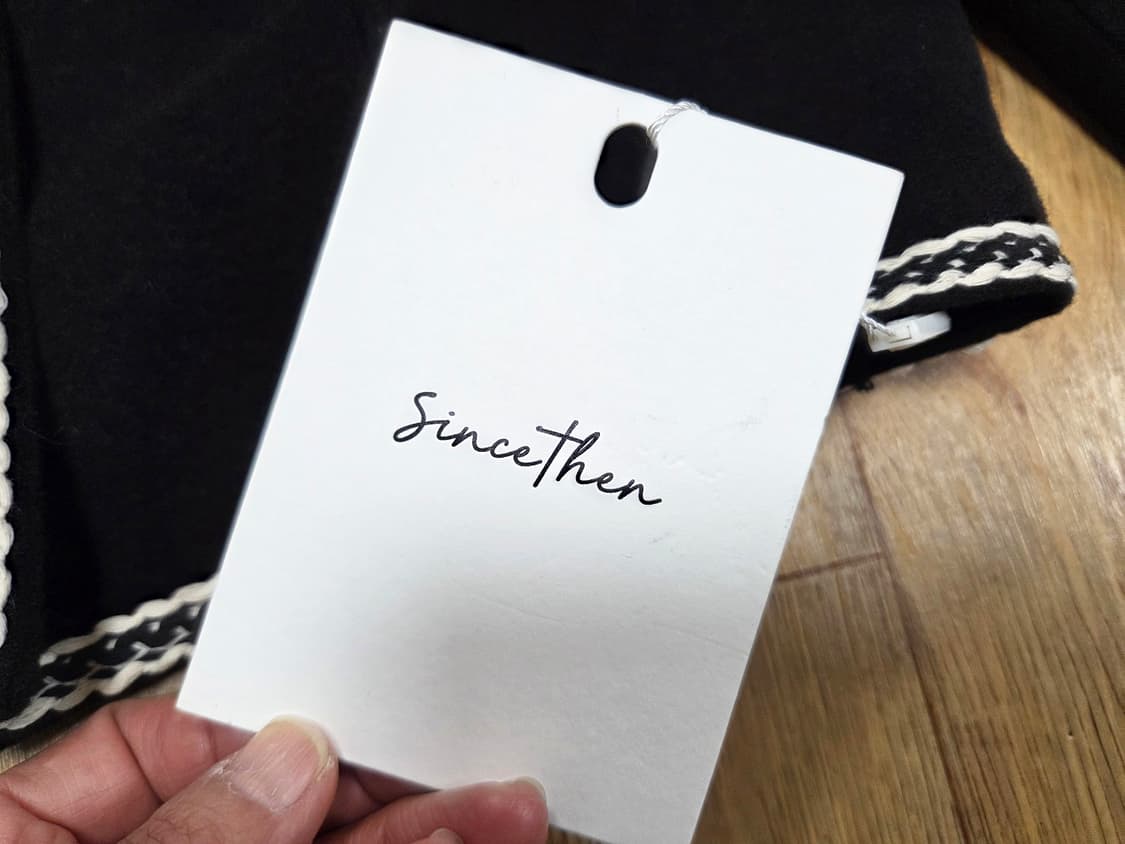 신스덴(Since then) 에일린 트리밍 자켓 66-77 새상품 상품이미지6