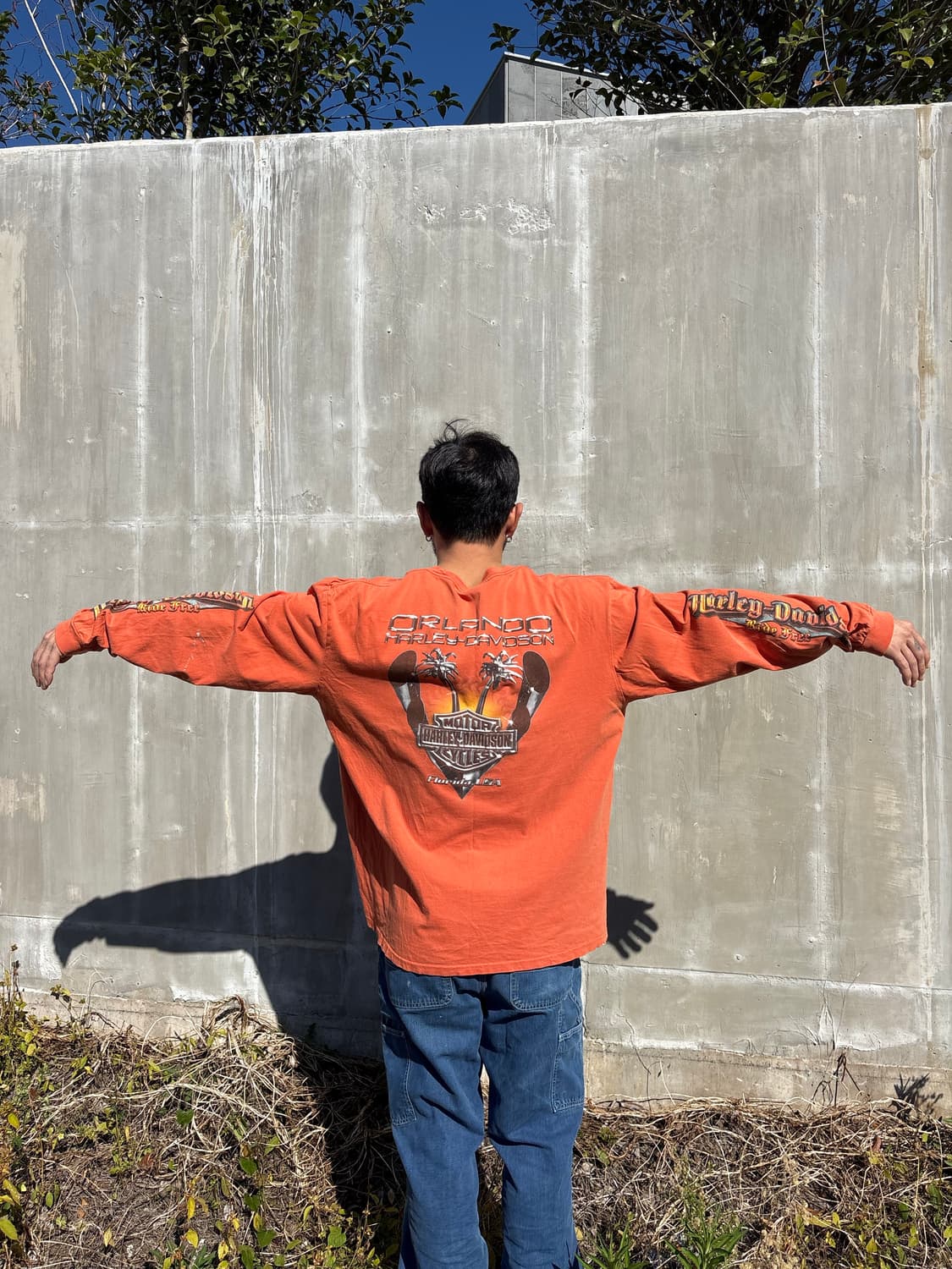 할리데이비슨 빈티지 롱슬리브 2XL 상품이미지3