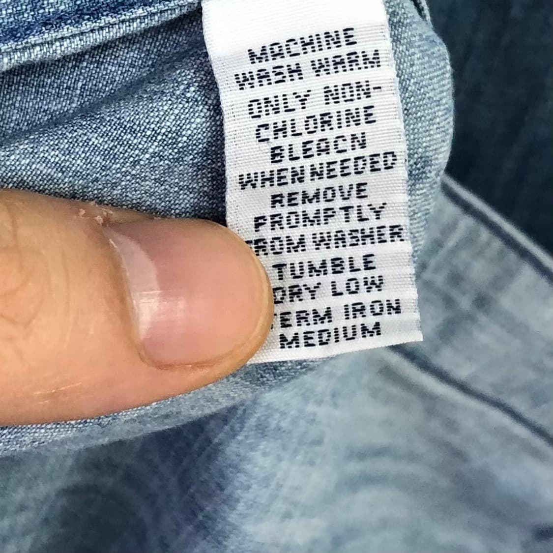 105 폴로 데님 셔츠 상품이미지4