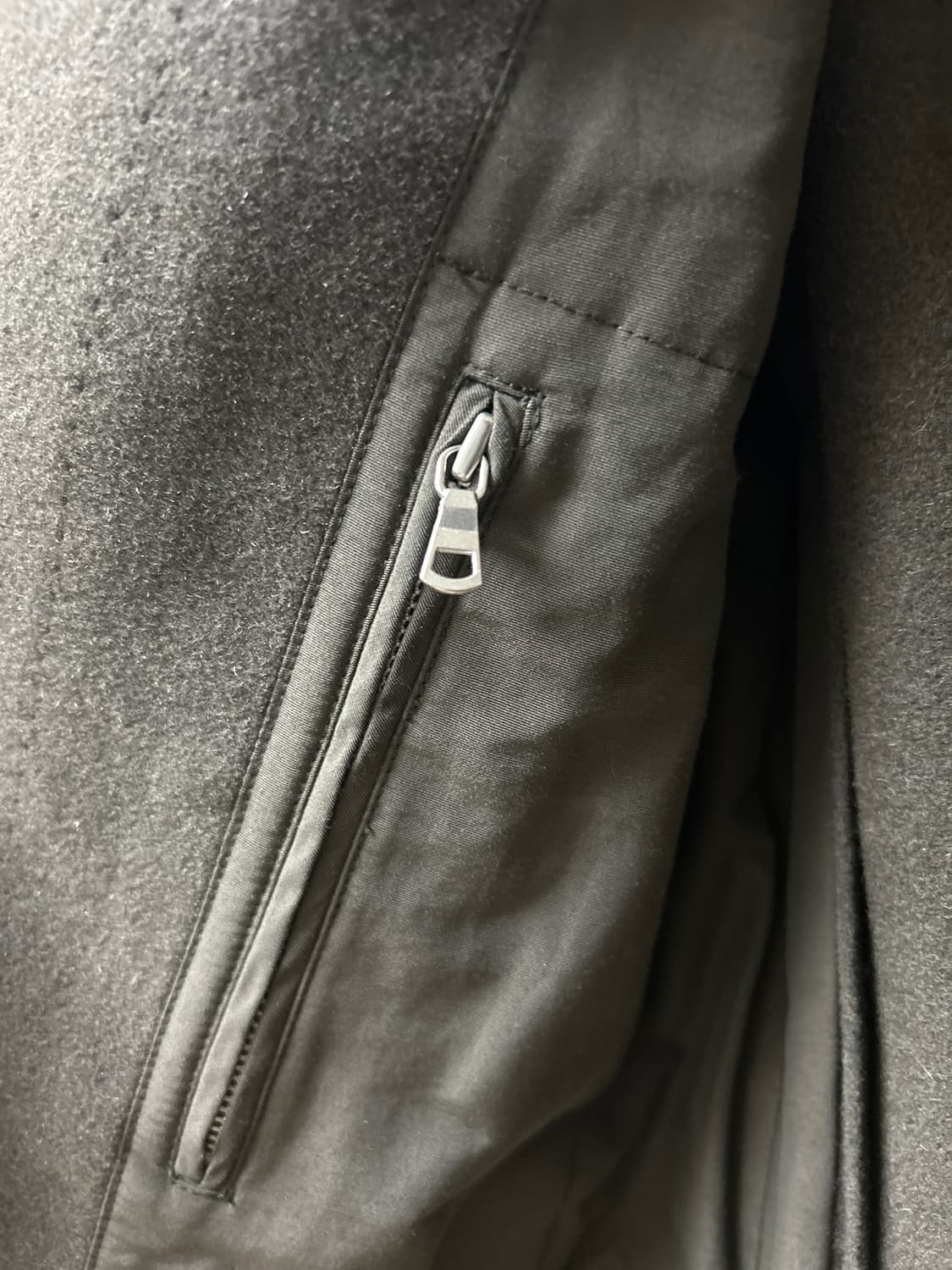 르메르 유니클로 울 캐시미어 자켓 브라운 M 상품이미지2