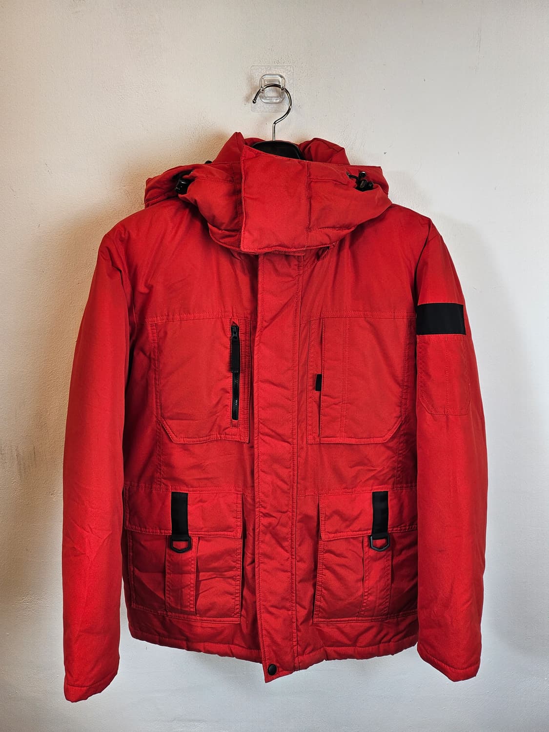 DESIGN BY ITALY 빨간색 패딩 95(M) 상품이미지3