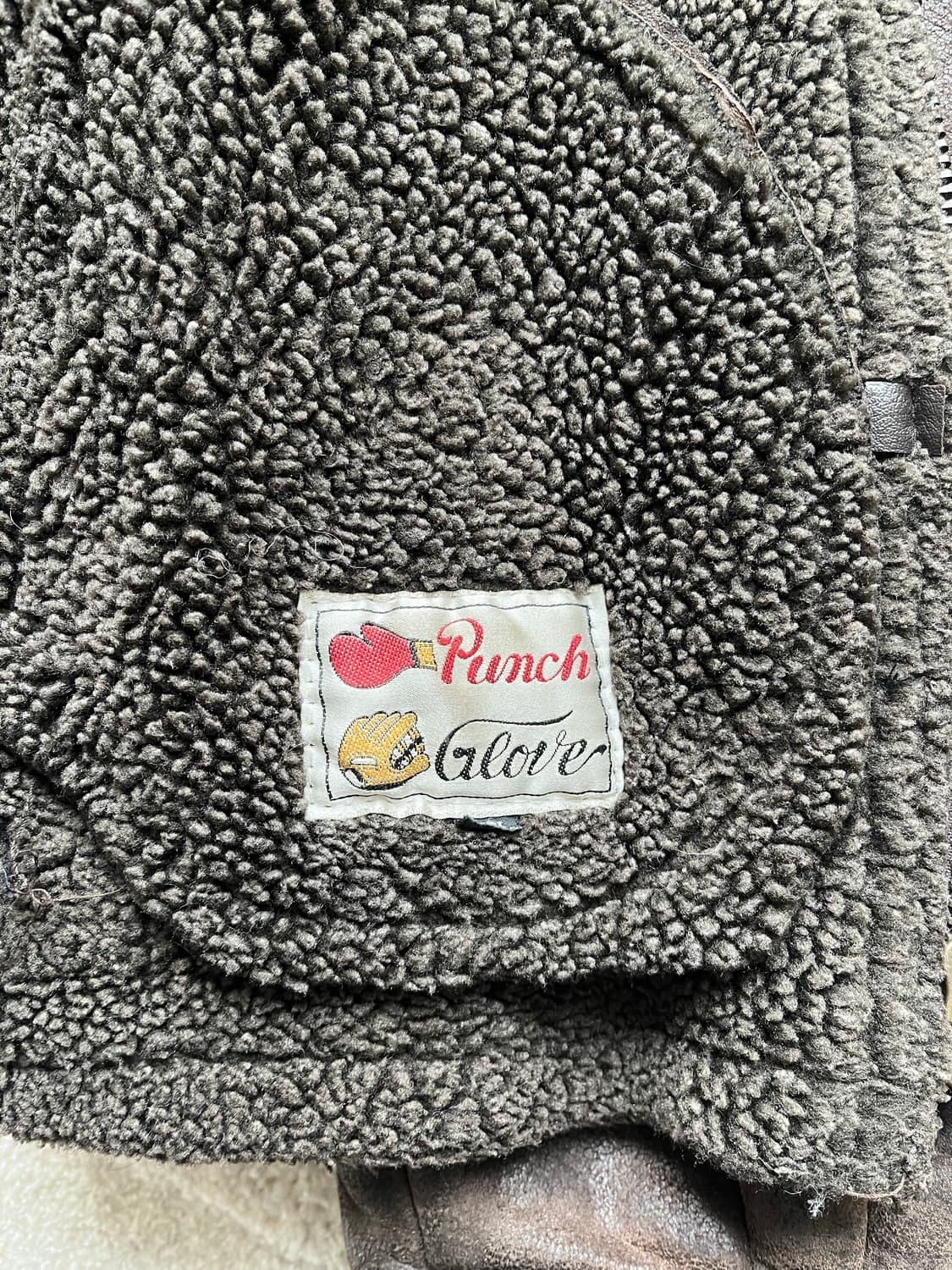 펀치 글로브 셰어링 B-3 무스탕 자켓 (105) 상품이미지7