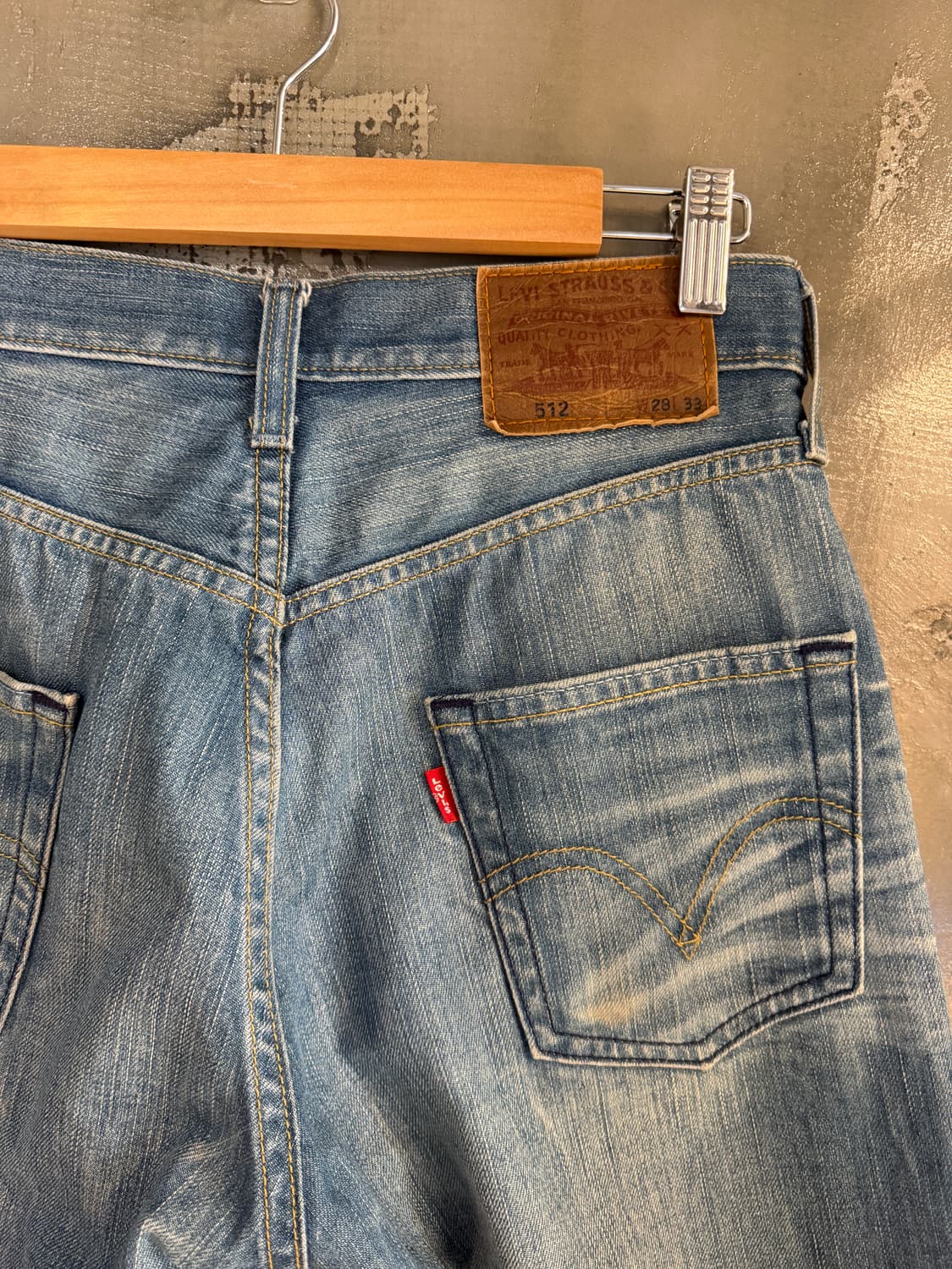 리바이스 데님 팬츠 512 W28”L33 상품이미지4