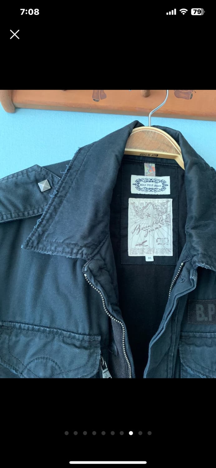 빈폴 야상 (두꺼운) 검정. 자켓 상품이미지8