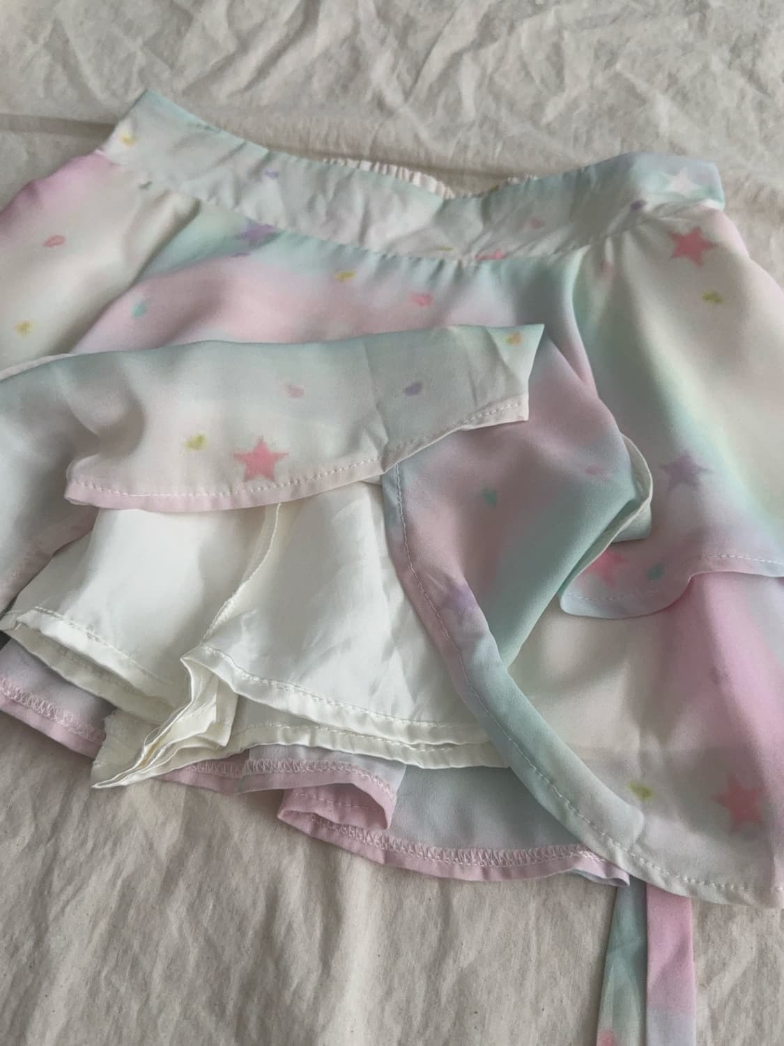 러블리 솜사탕 미니 프릴 캉캉 스커트  상품이미지4