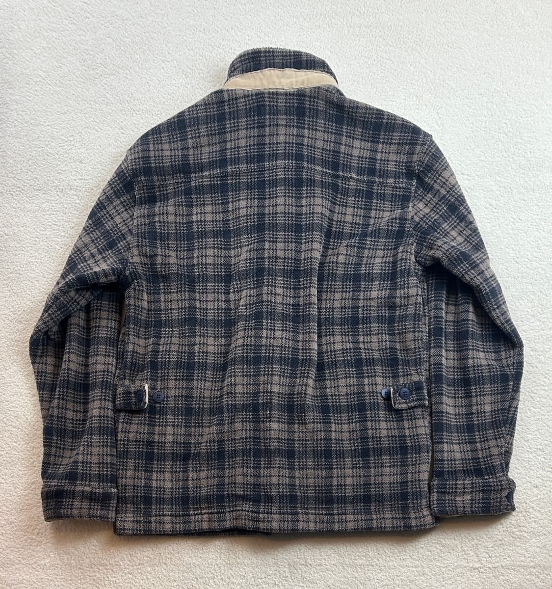 폴로 체크후리스 자켓 상품이미지2