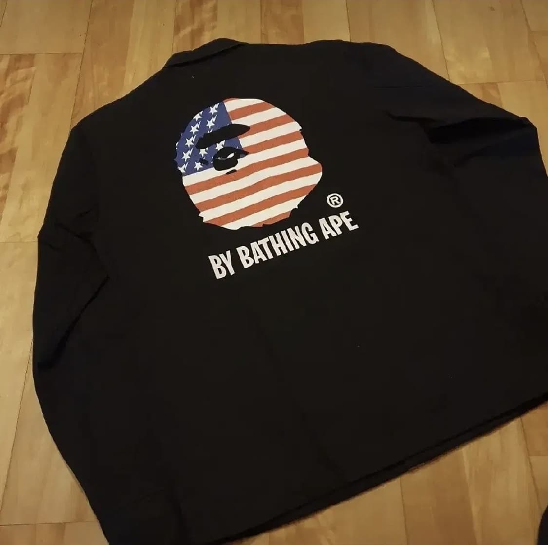 베이프 성조기 코치자켓s 상품이미지1