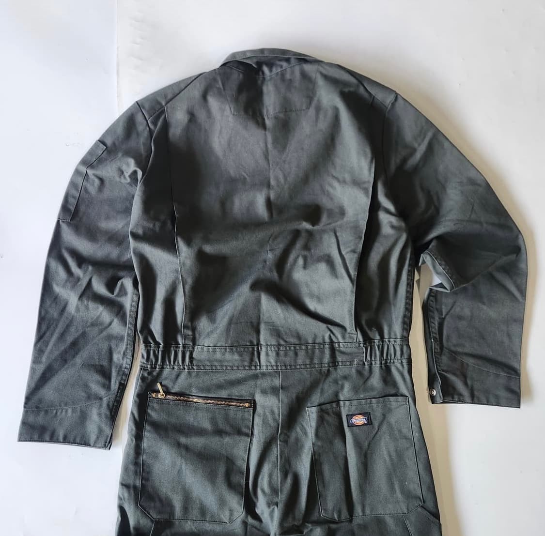 DICKIES WORKWEAR JUMPSUIT 디키즈 페인팅 오염 카키  상품이미지4