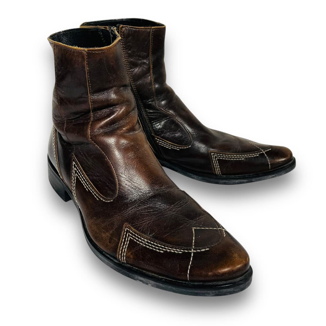 Roberto Vera pelle Western vintage boots 상품이미지6