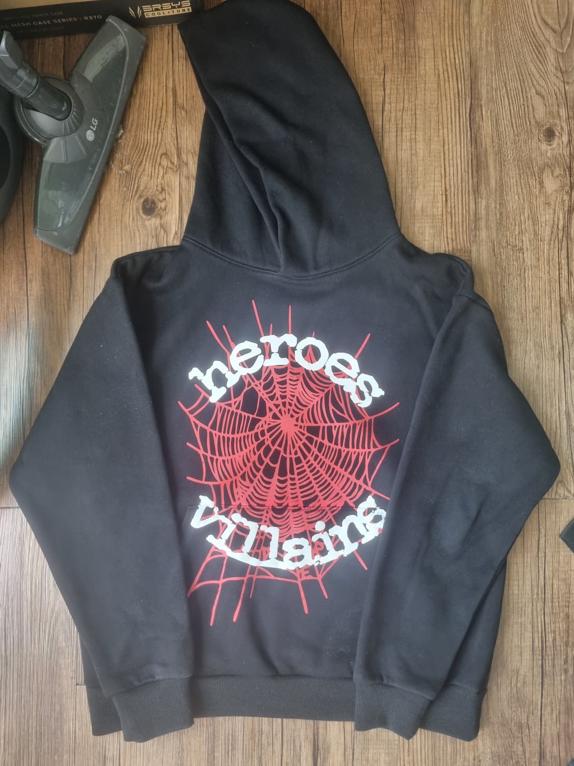 Sp5der x metro boomin hoodie black 상품이미지1