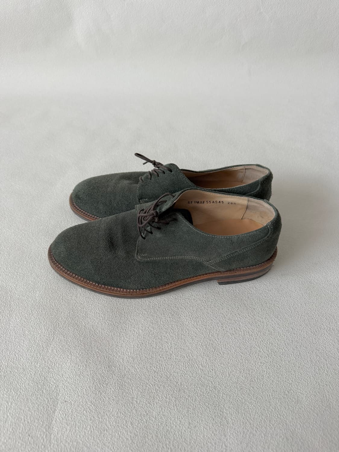 [260]레노마(renoma) 스웨이드 더비슈즈 상품이미지1