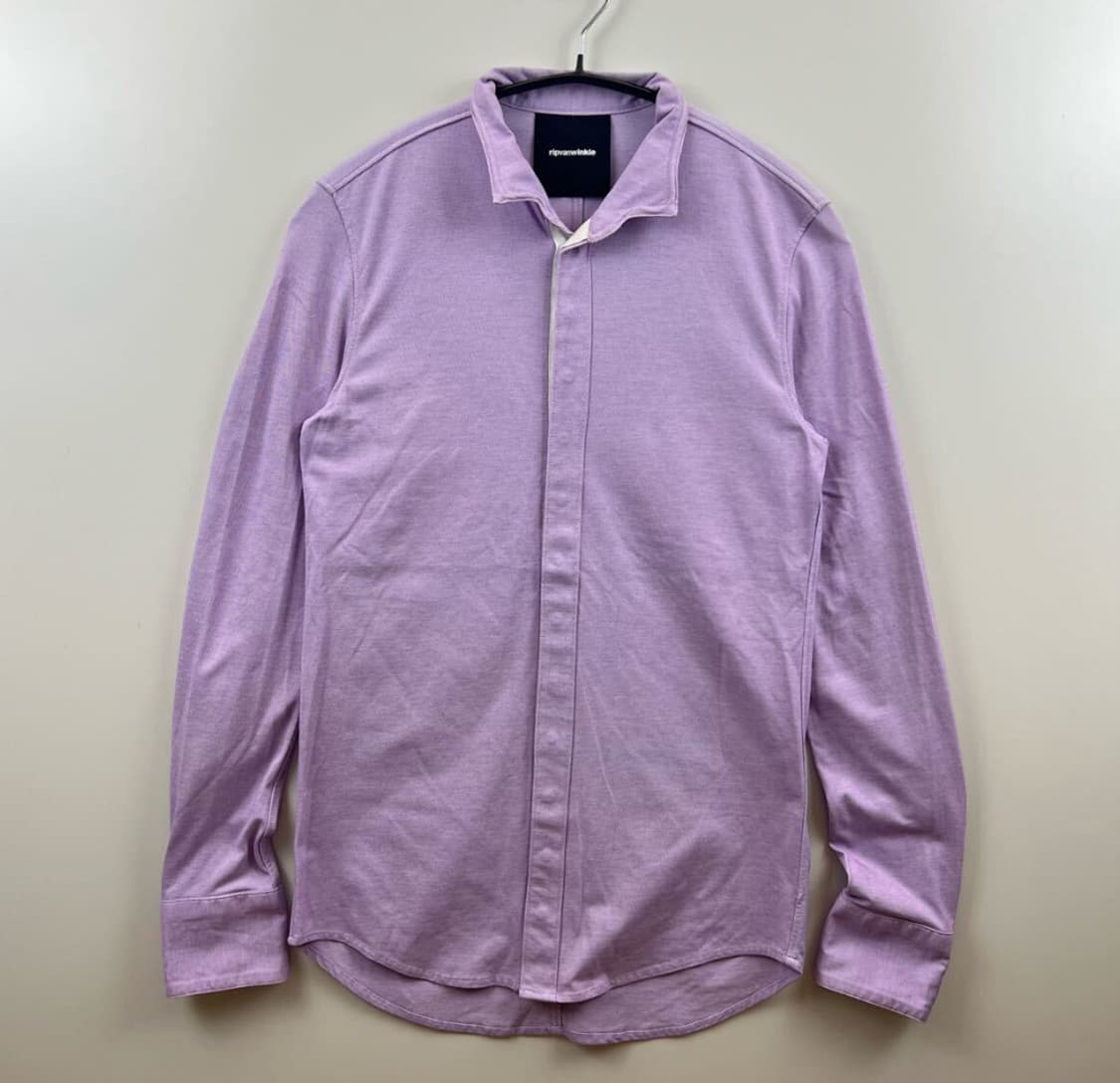 Rip van winkle 와이어 카라 히든 스냅 셔츠 상품이미지1