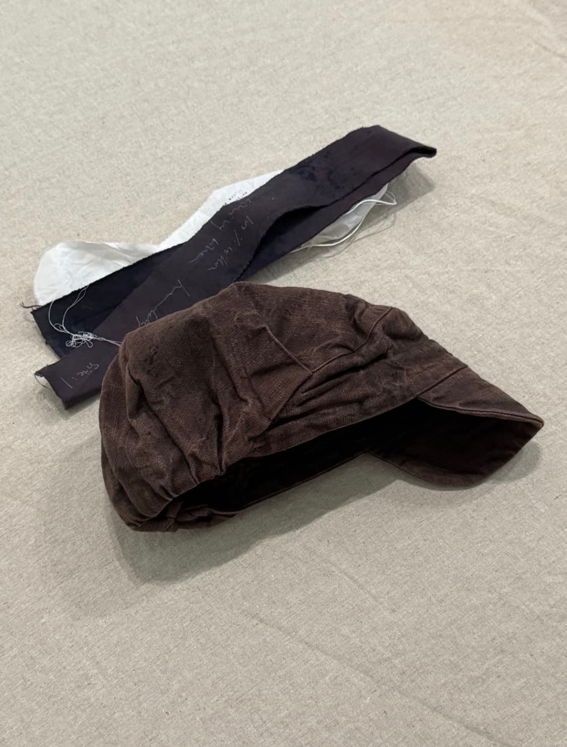 Atelier suppan 핸드 다이드 캡 상품이미지3