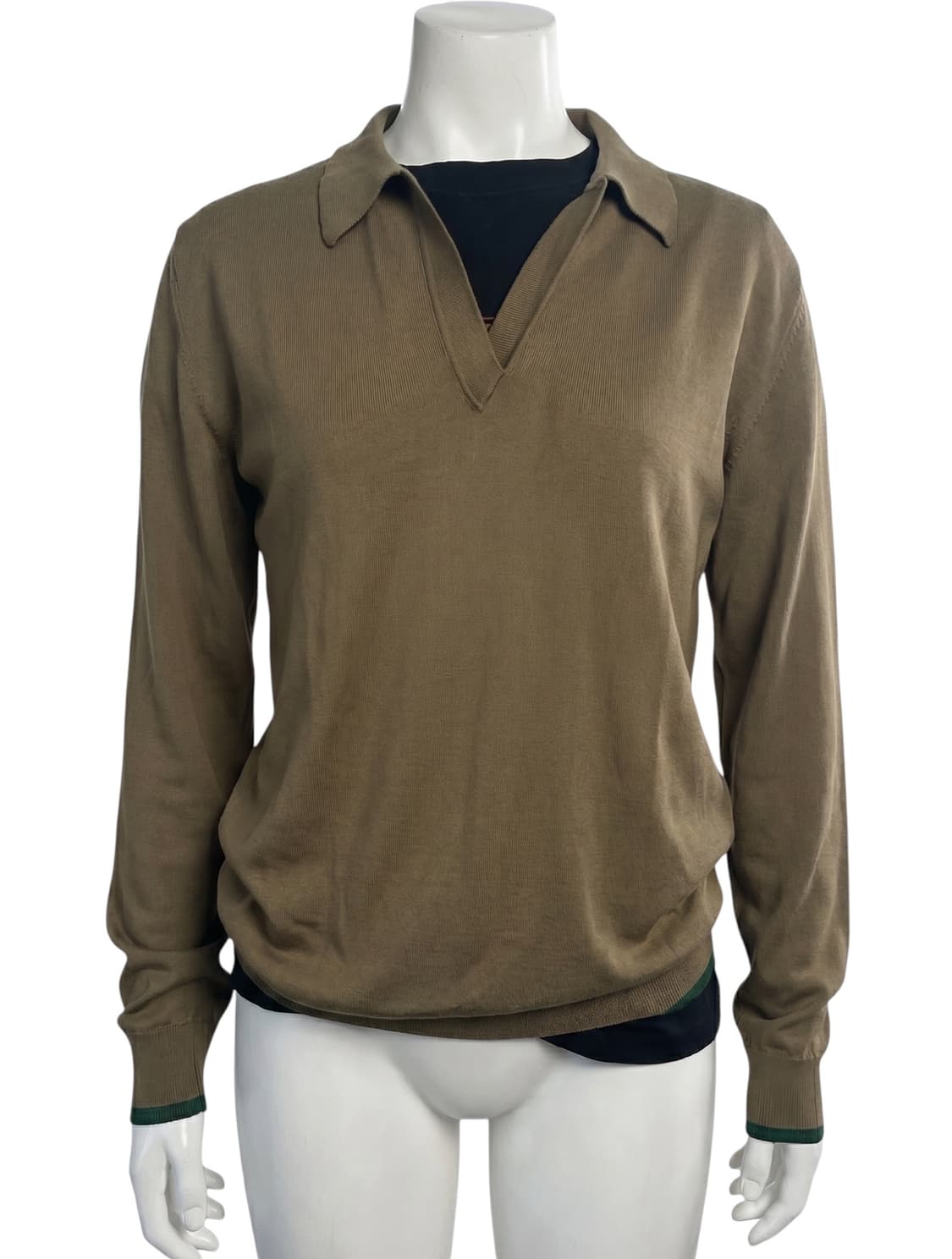 skipper neck knit 상품이미지1