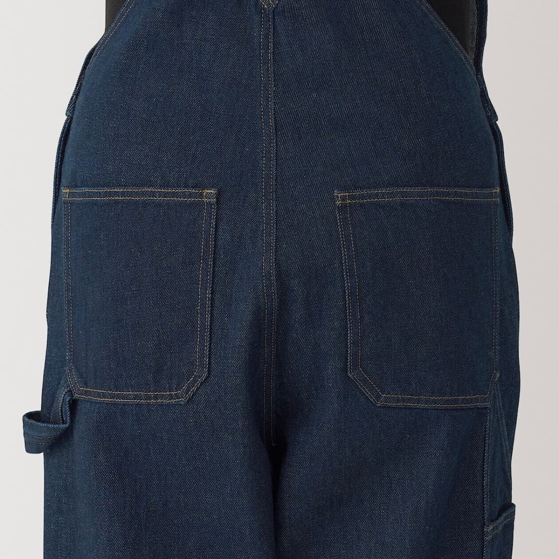 무인양품 무지 오버롤 점프수트 멜빵바지 상품이미지4