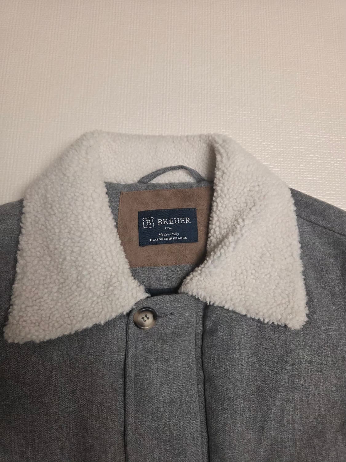 브루이어 양털 구스다운 a2 패딩 점퍼 자켓 상품이미지6