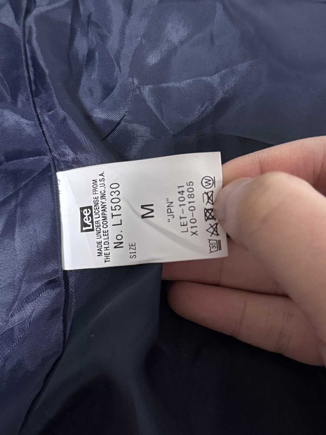 Lee 블랙 스윙톱 자켓 상품이미지8