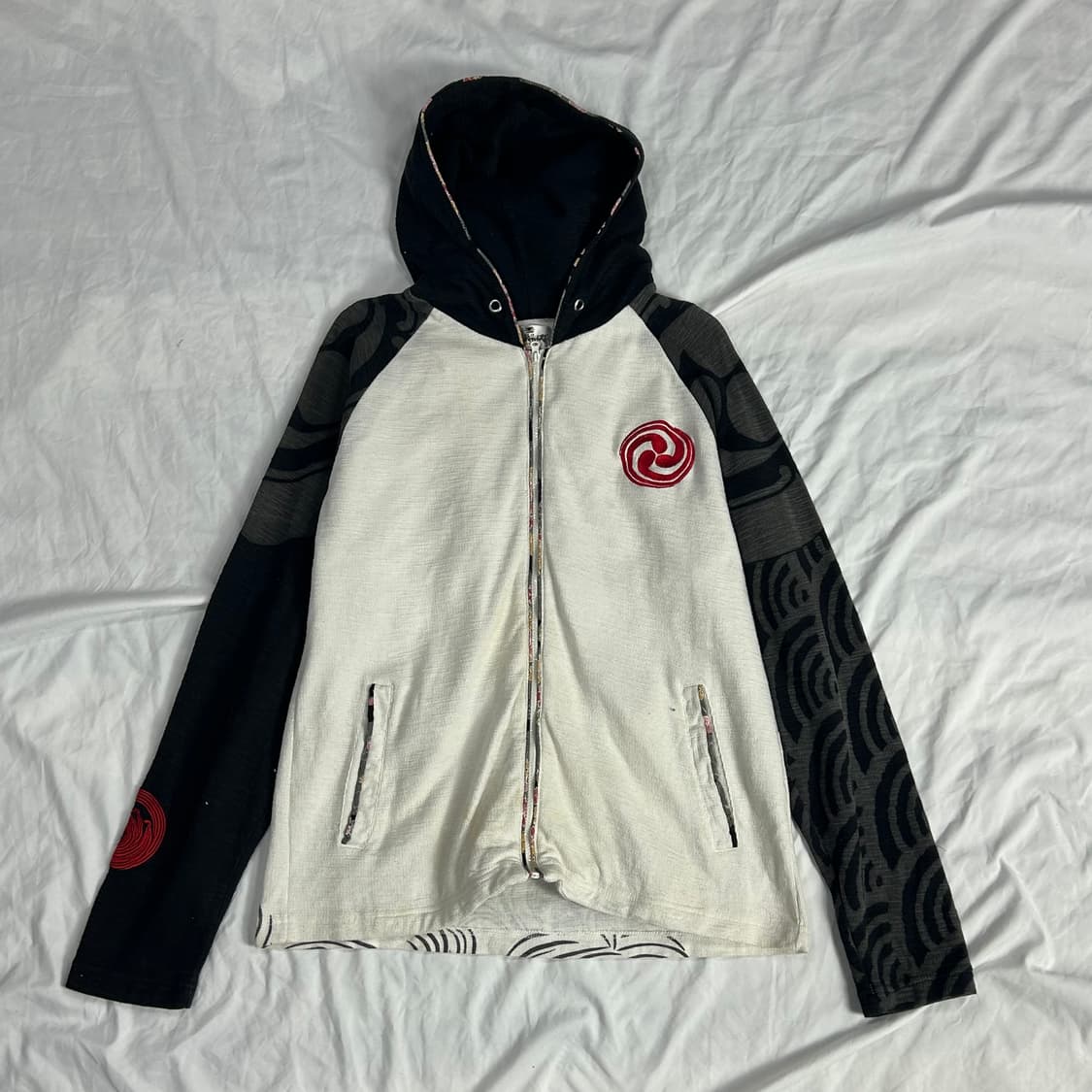 [KARAKURI TAMASHII]  오리엔탈 잉어 후드집업 상품이미지2