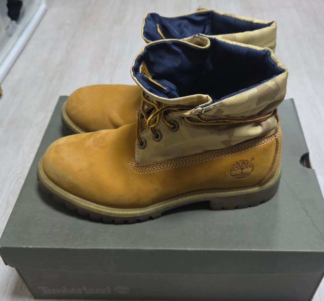 (250~255)팀버랜드 롤탑 부츠 옐로우 상품이미지4