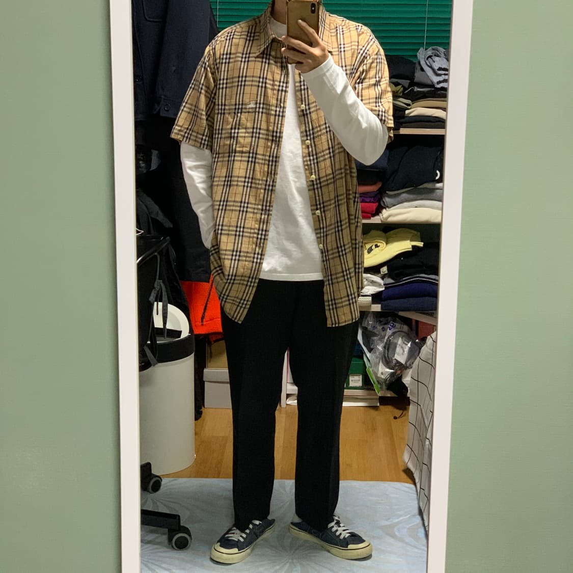 버버리 노바체크 반팔셔츠 상품이미지3