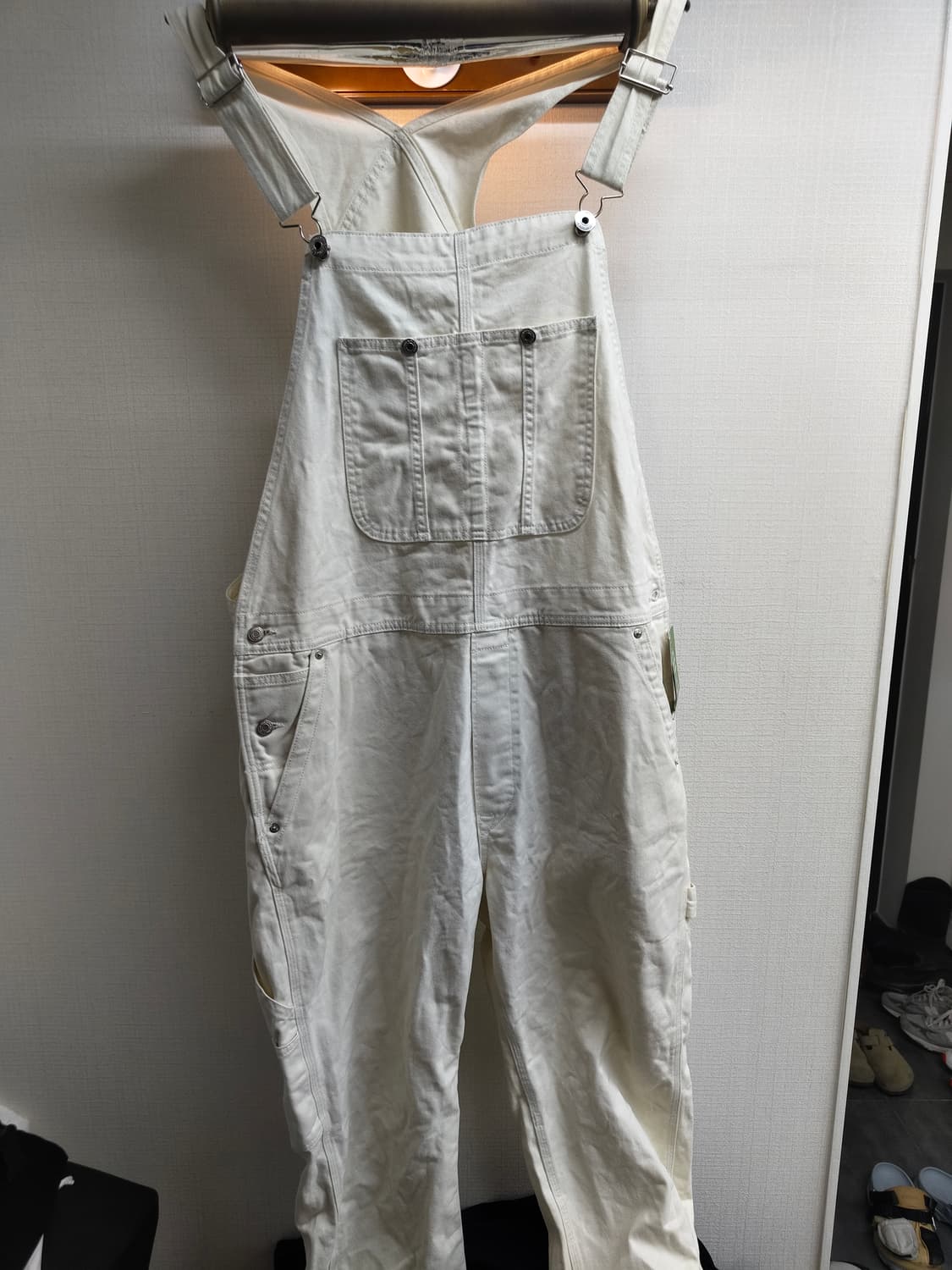 L/105) H&M 에이치엔앰 릴렉스핏 데님 오버롤 팝니다 상품이미지1