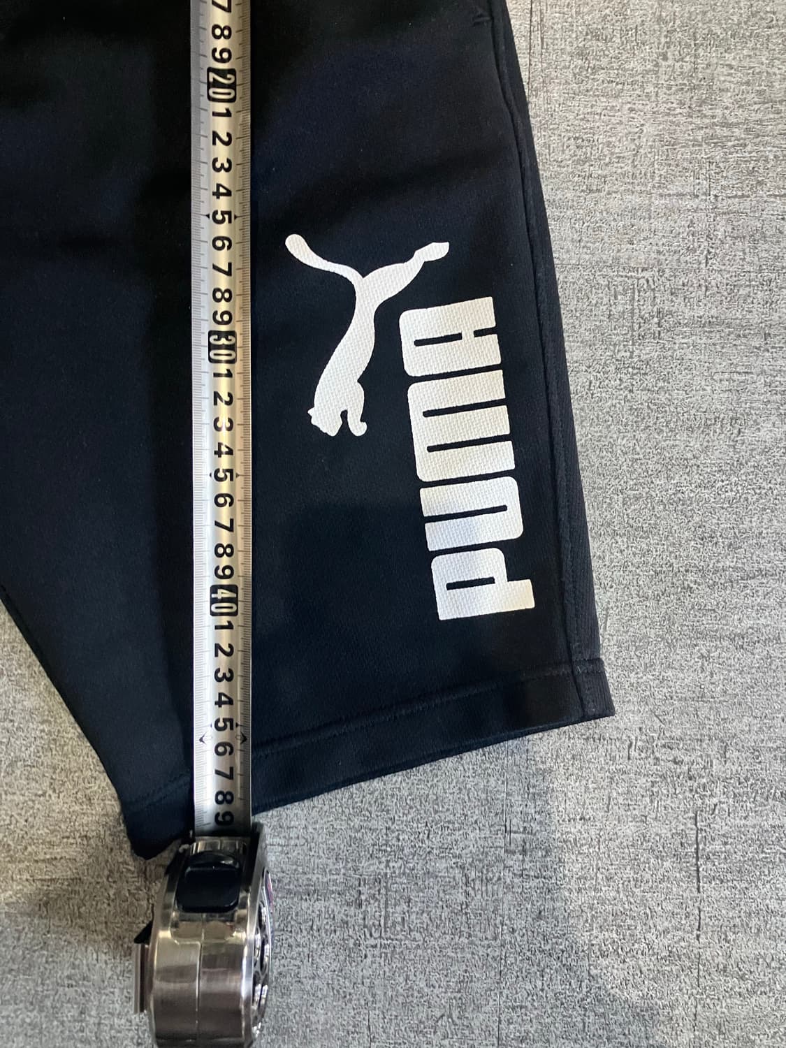 Puma 푸마 올드스쿨스트릿 하단로고 하프팬츠 반바지 상품이미지3