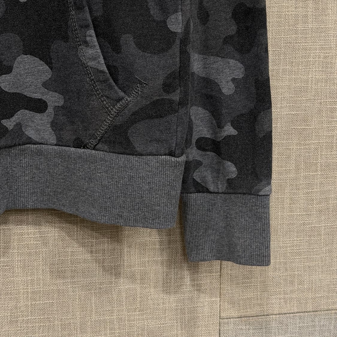 NBA 카모플라쥬 후드집업 M 그레이 상품이미지3