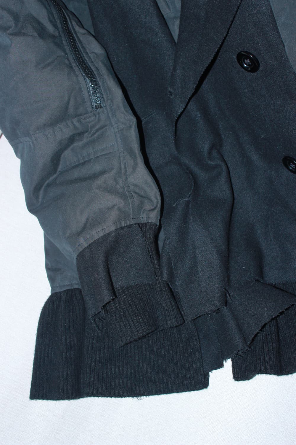 Duck down layered jacket 상품이미지5