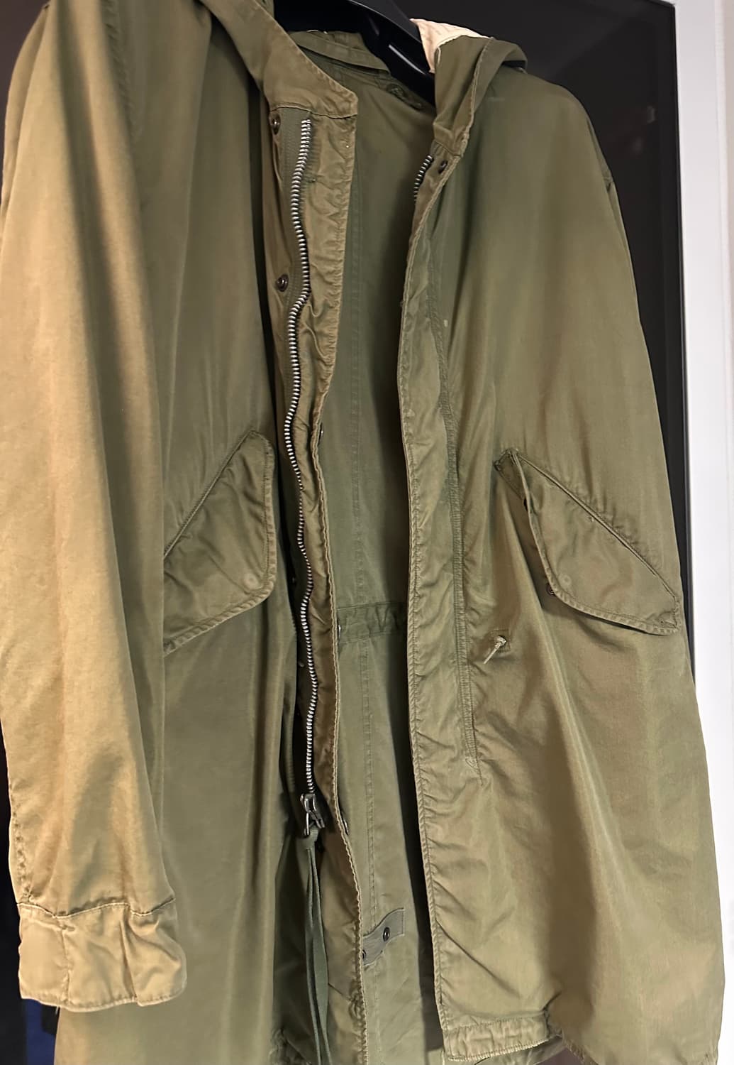 60s M51 미군 오리지널 피쉬테일 파카 상품이미지3