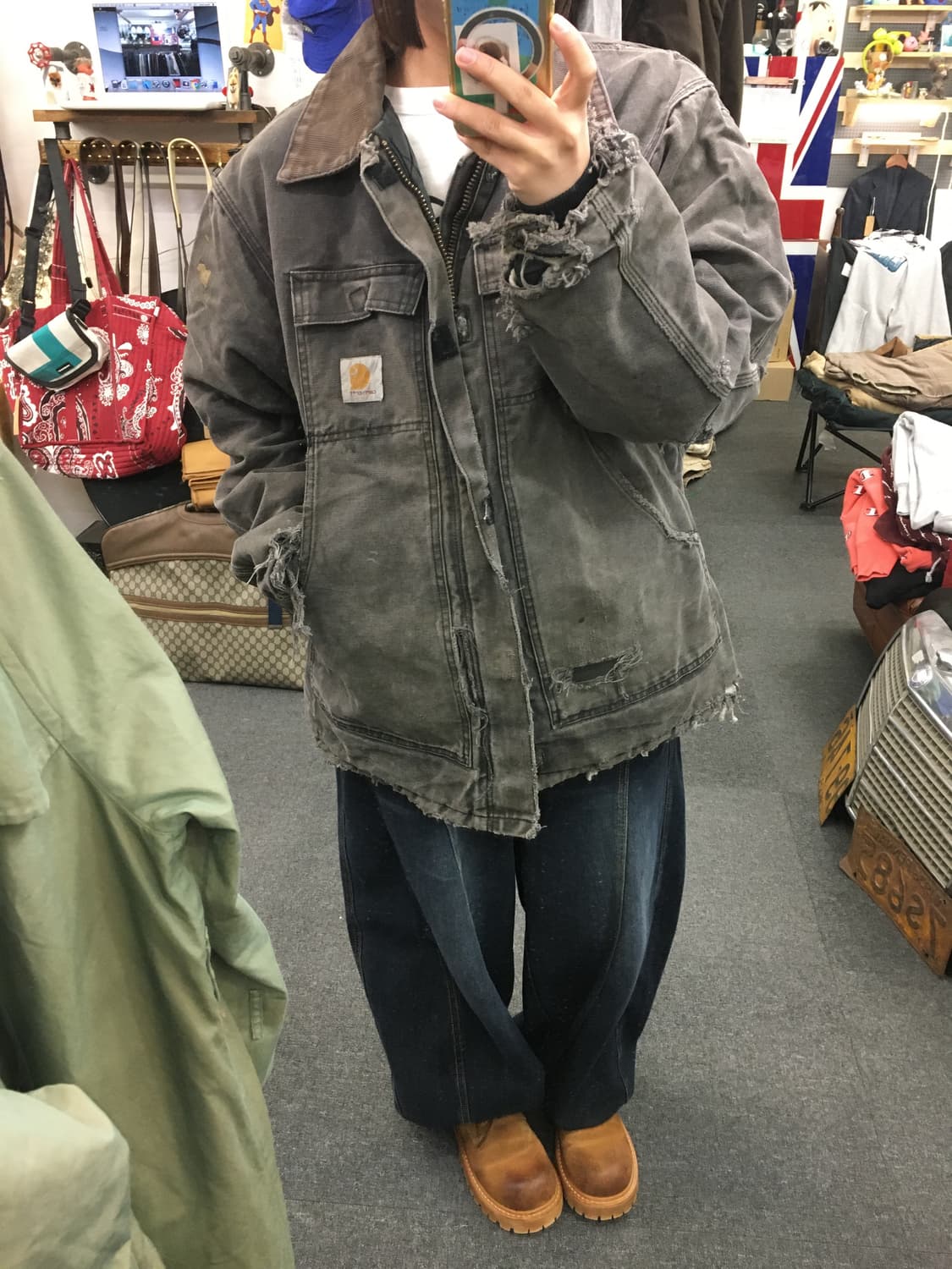 빈티지 칼하트 워크자켓 상품이미지1