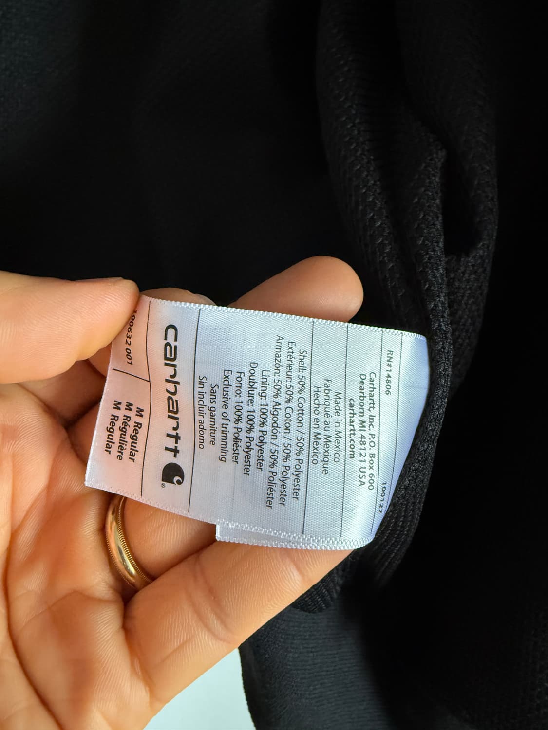 칼하트(Carhartt) 후드집업 상품이미지10