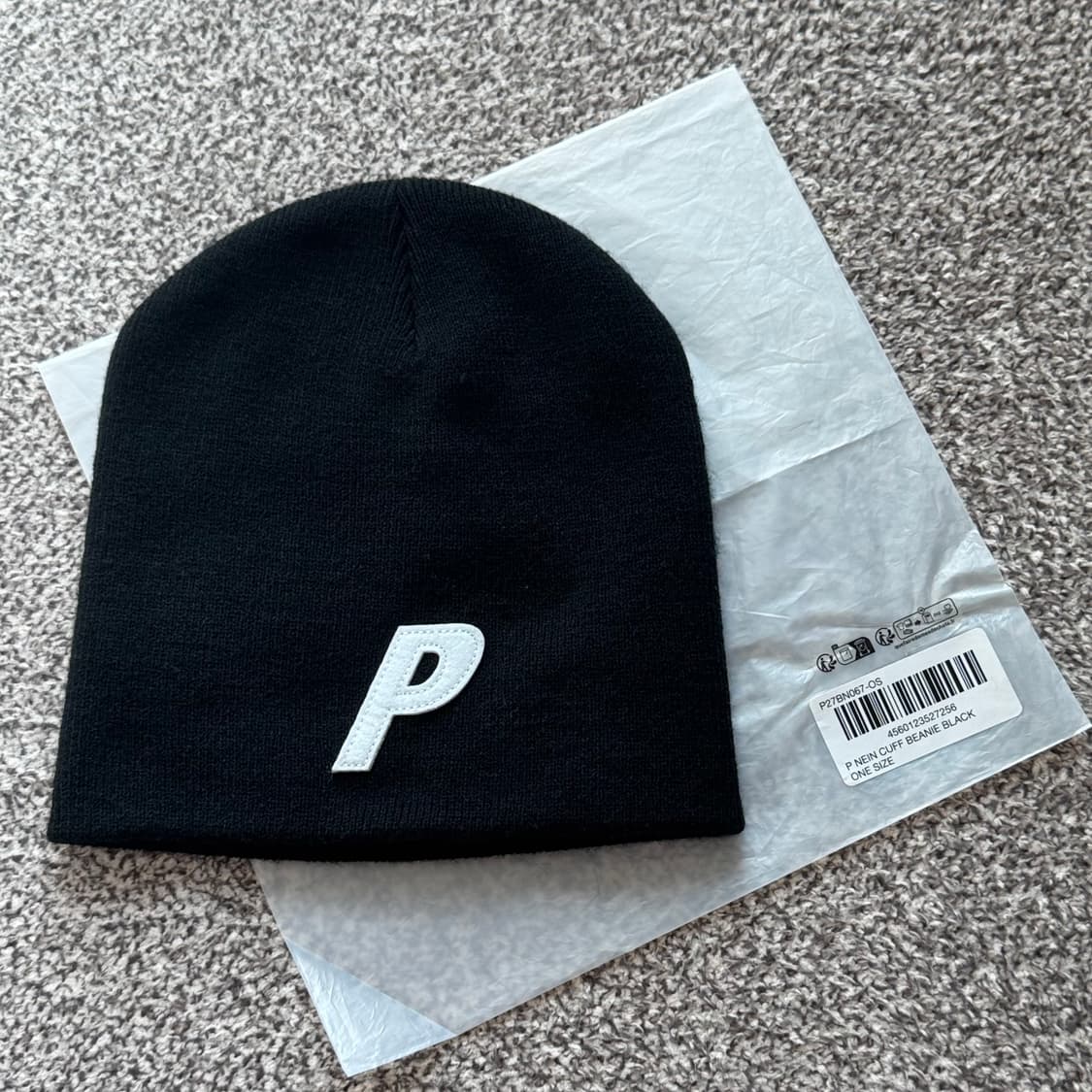 팔라스 P 나인 커프 비니 블랙 - 24FW 상품이미지4