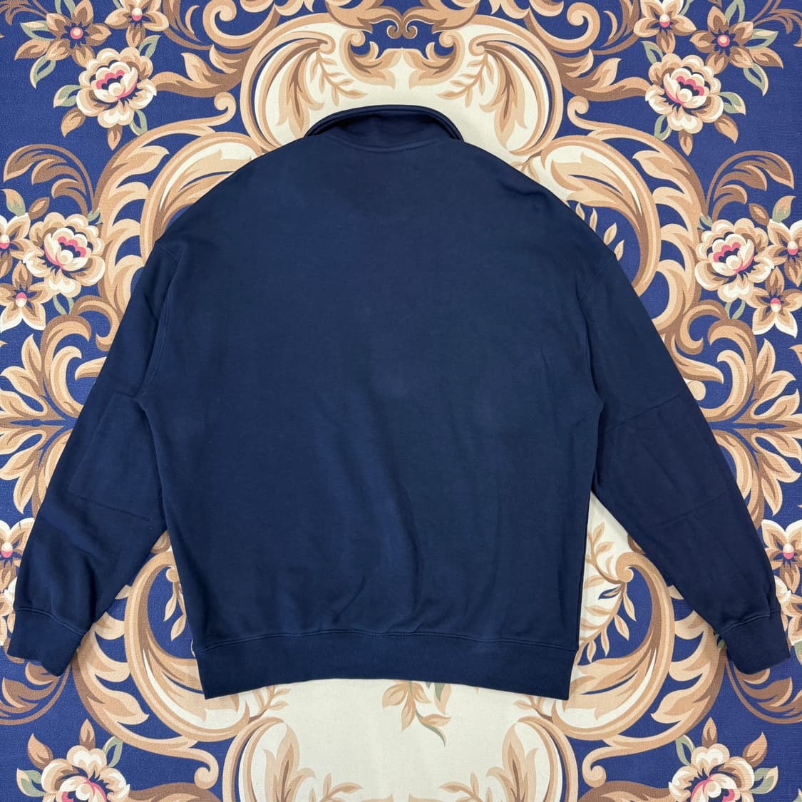 (XL)로드존 그레이 LORD JOHN GREY 하프집업 맨투맨(네이비) 상품이미지5