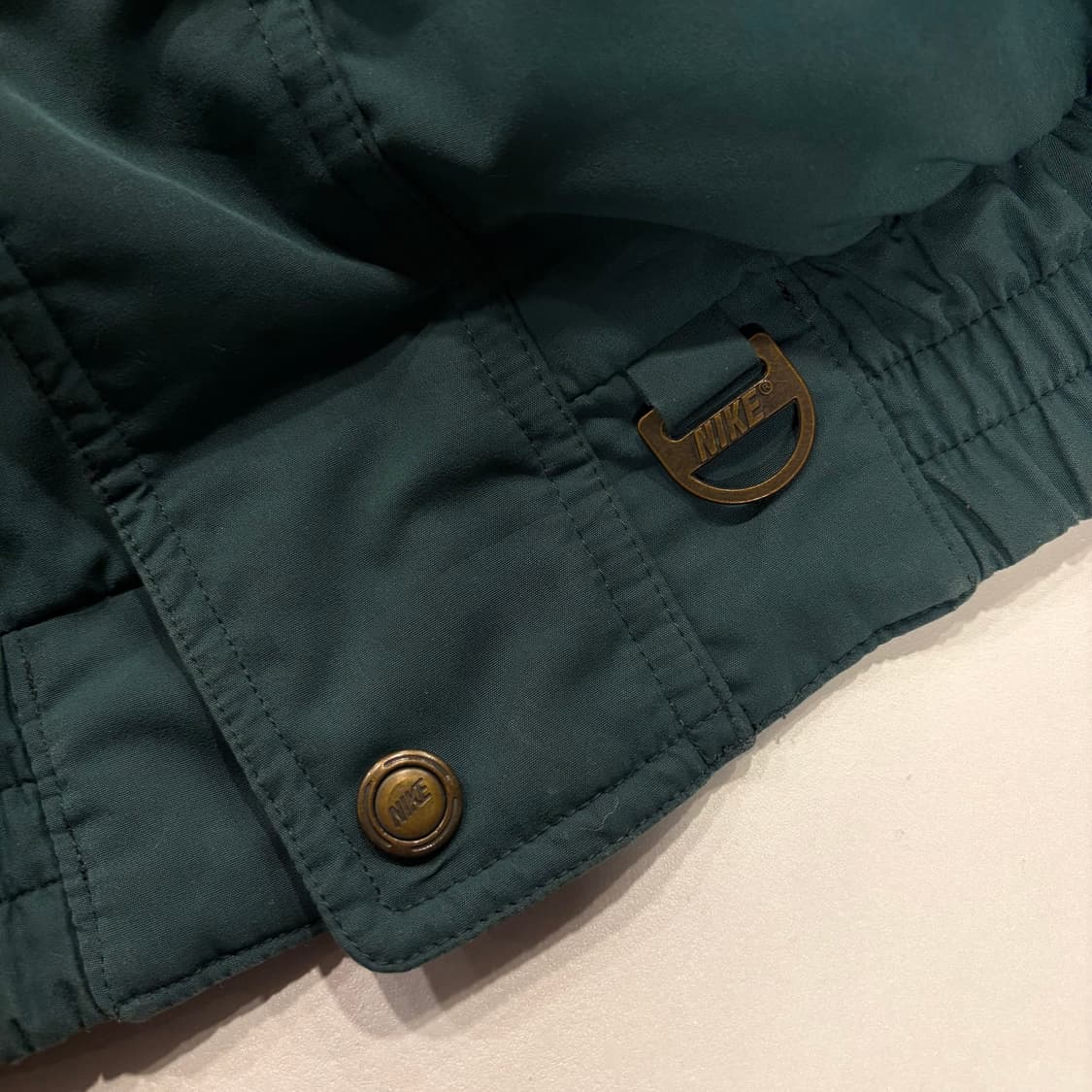 [L] 90s 나이키 삼나스포츠 리버시블 블랙 그린 빈티지 패딩 B327 상품이미지6