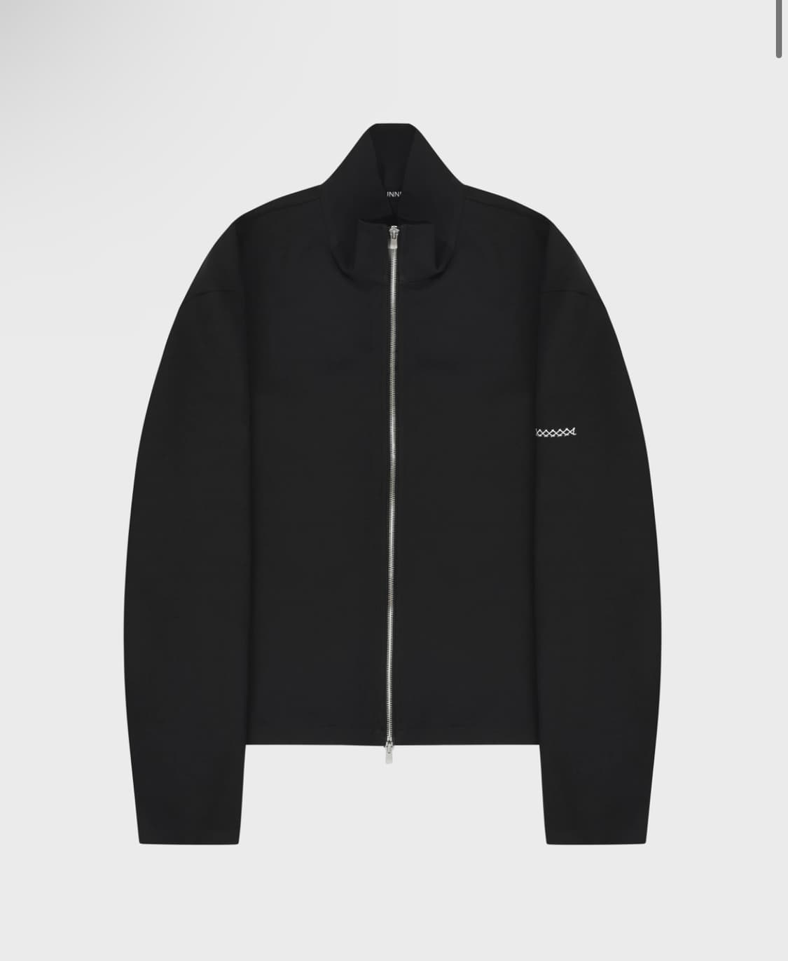 [M] 준느 j44 트윌 블랙 풀집업 자켓 상품이미지1