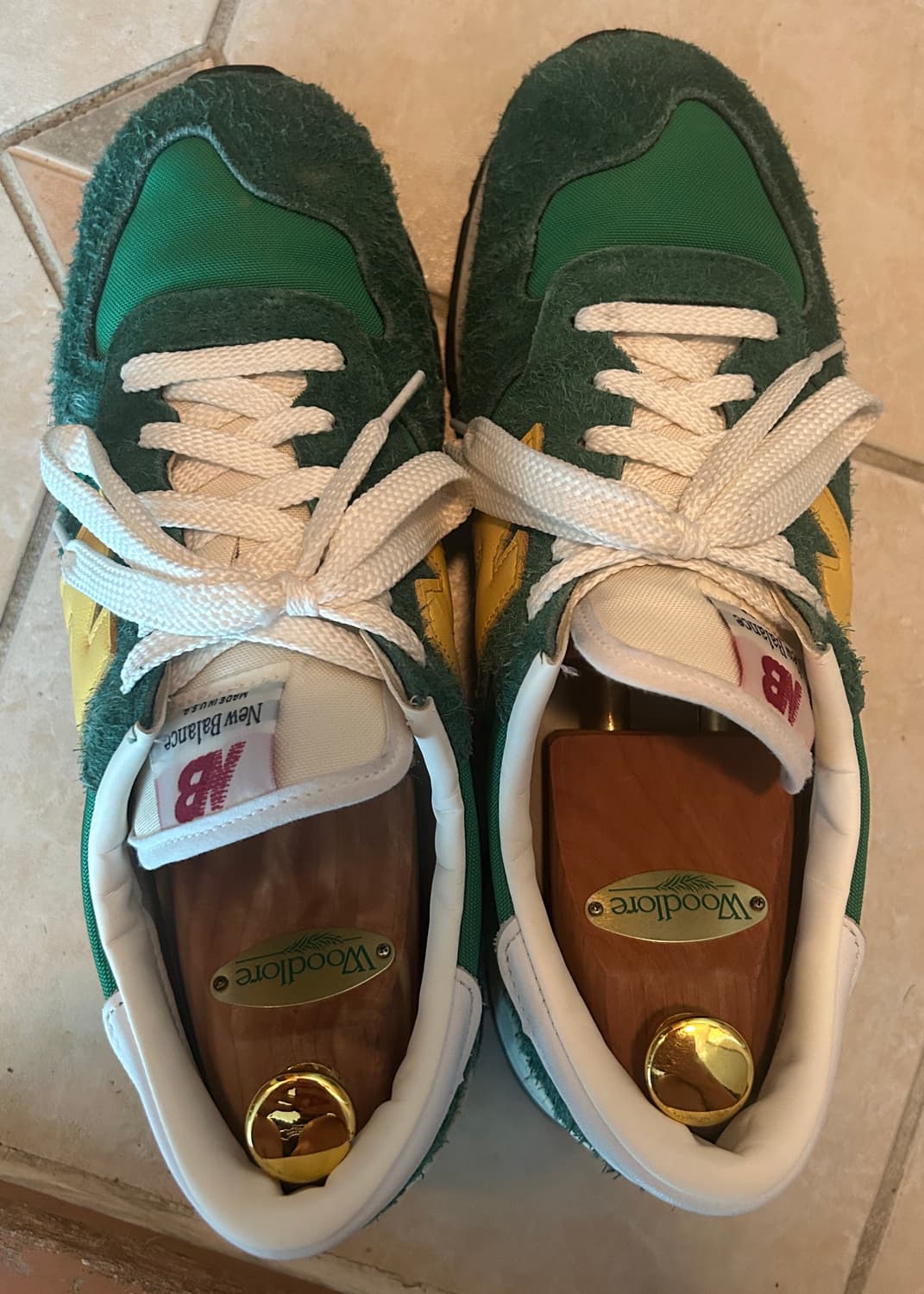 뉴발란스 990v1 Made in USA Green Gold 상품이미지1