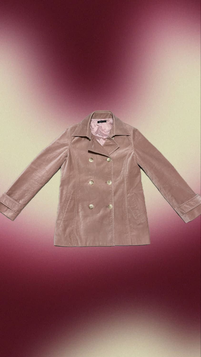 Pink velvet jacket 상품이미지1