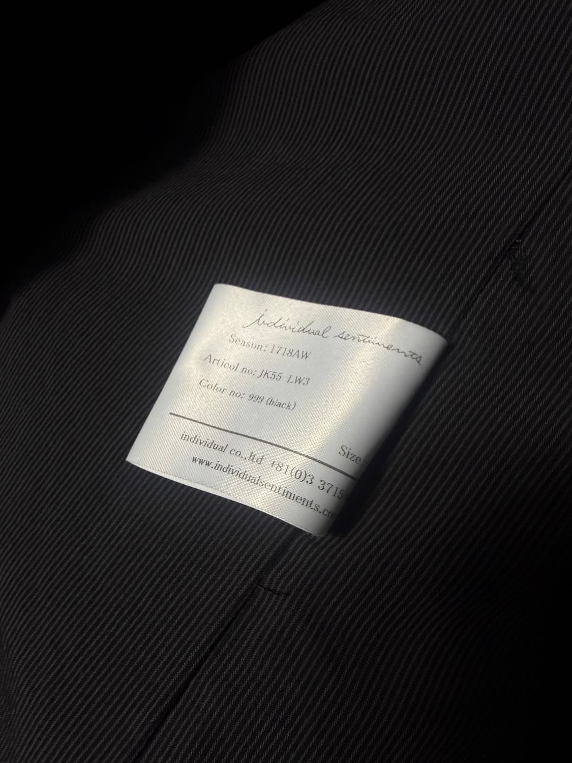 Individual Sentiments StandCollar Jacket 상품이미지9