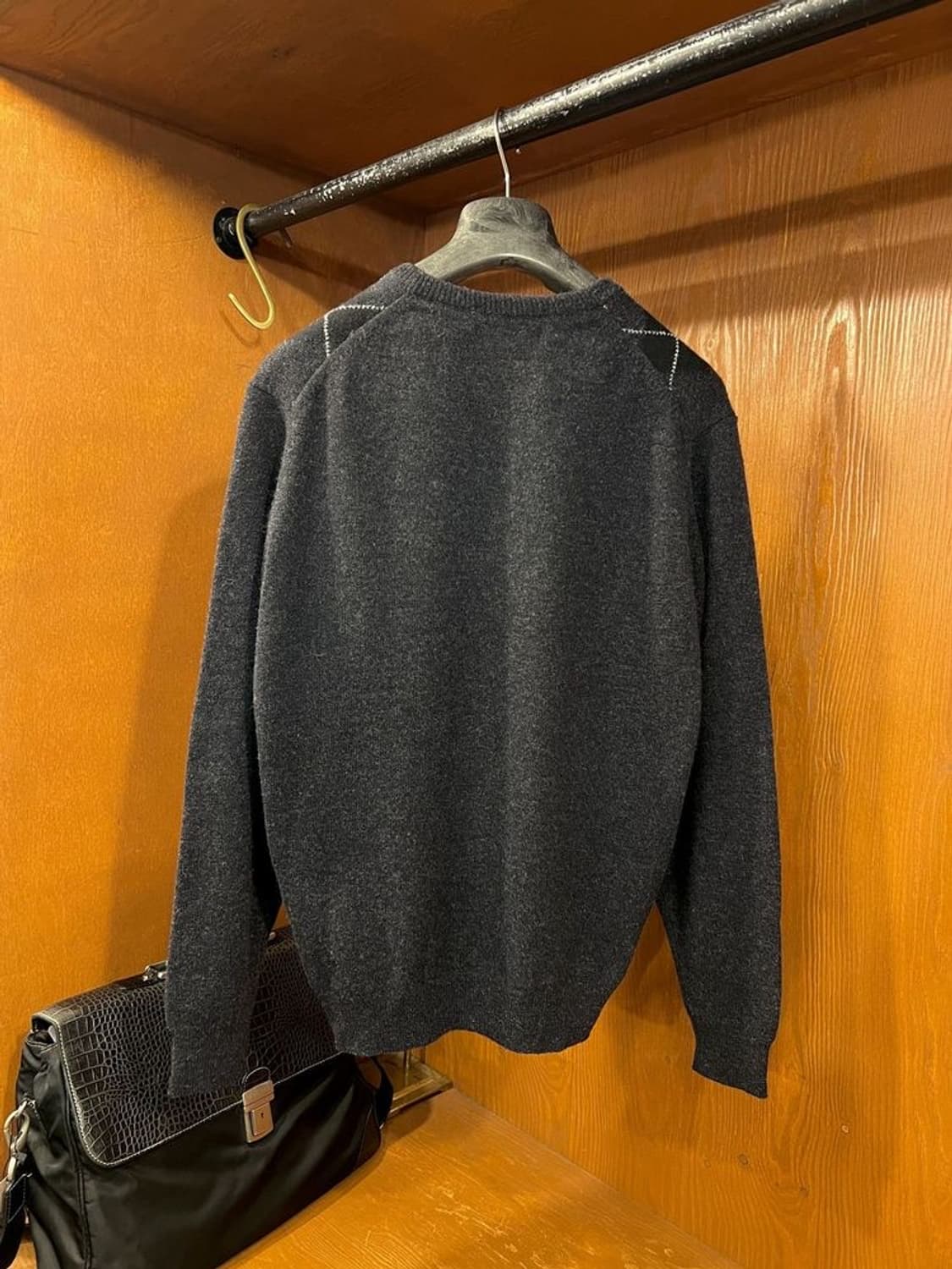 버버리 스코틀랜드 램스울 아가일 니트 상품이미지5