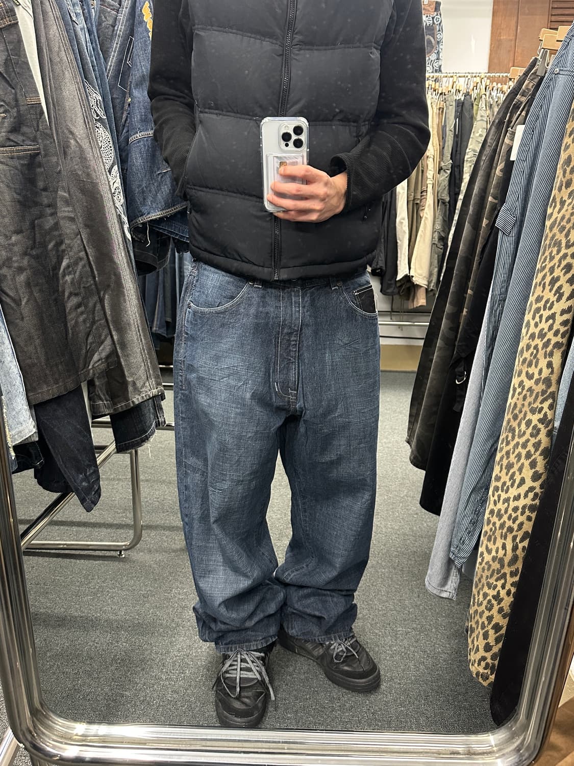 36) ECKO UNLTD 와이드 y2k 힙합 데님팬츠 배기핏 상품이미지2