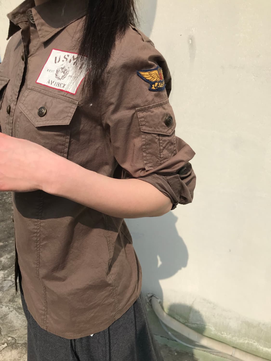 Avirex 밀리터리 셔츠 상품이미지3