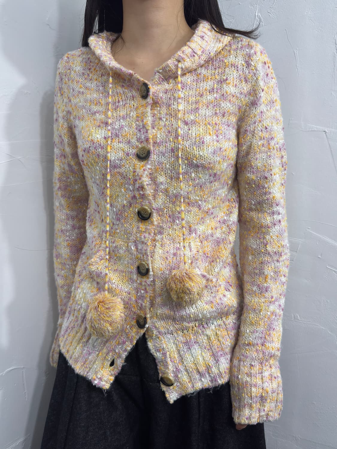 olive des olive hood design cardigan 상품이미지2