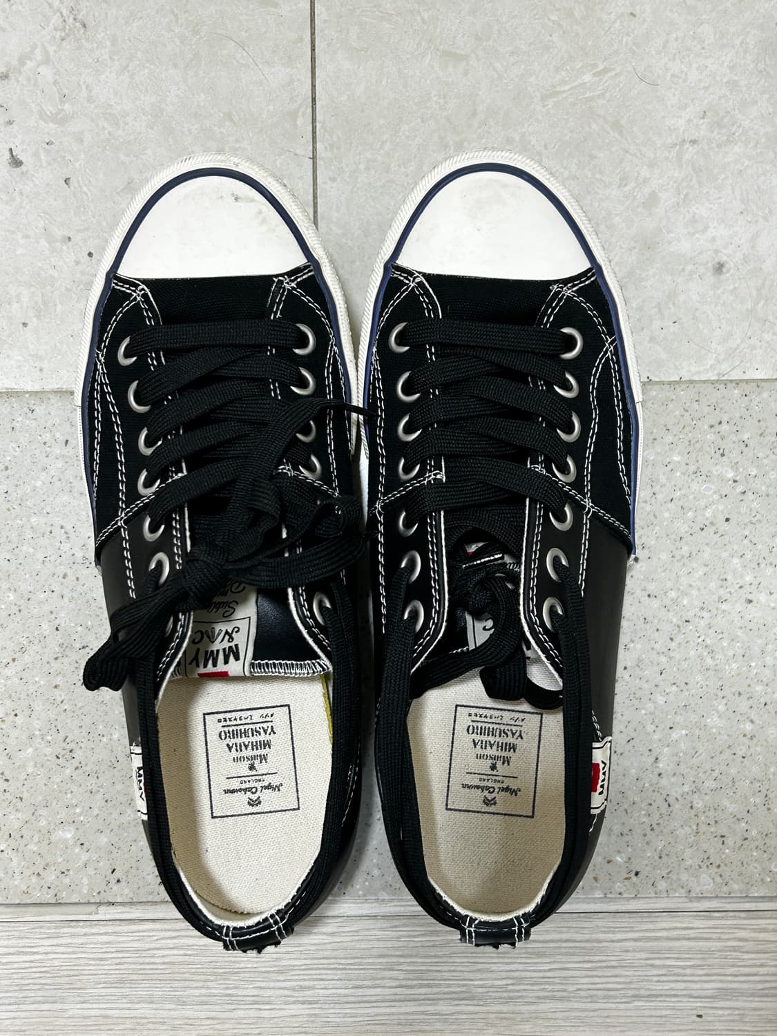 메종 미하라 야스히로 x 나이젤 카본 레더 상품이미지1