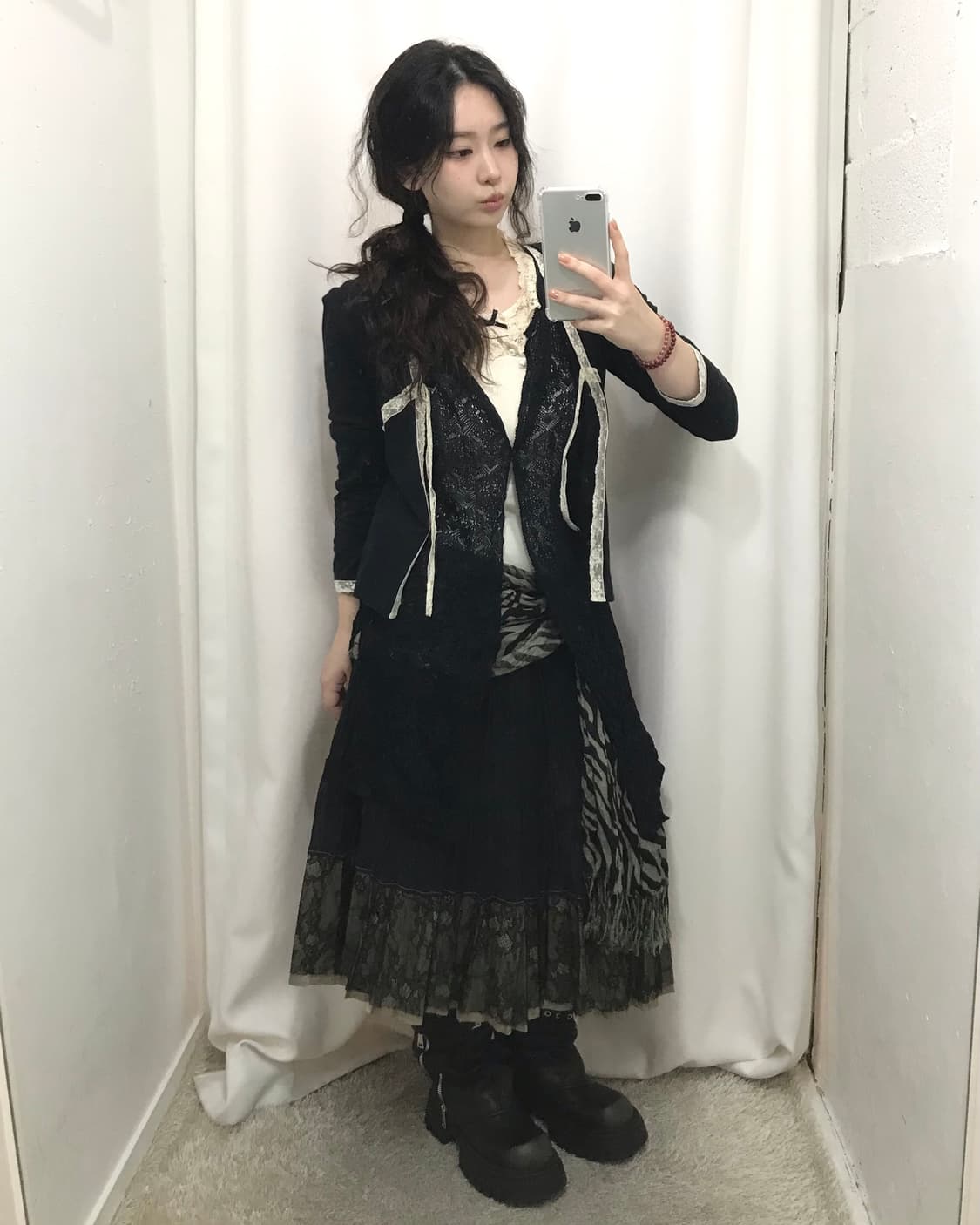 블랙 레이어드 코디 세트 🖤 상품이미지1