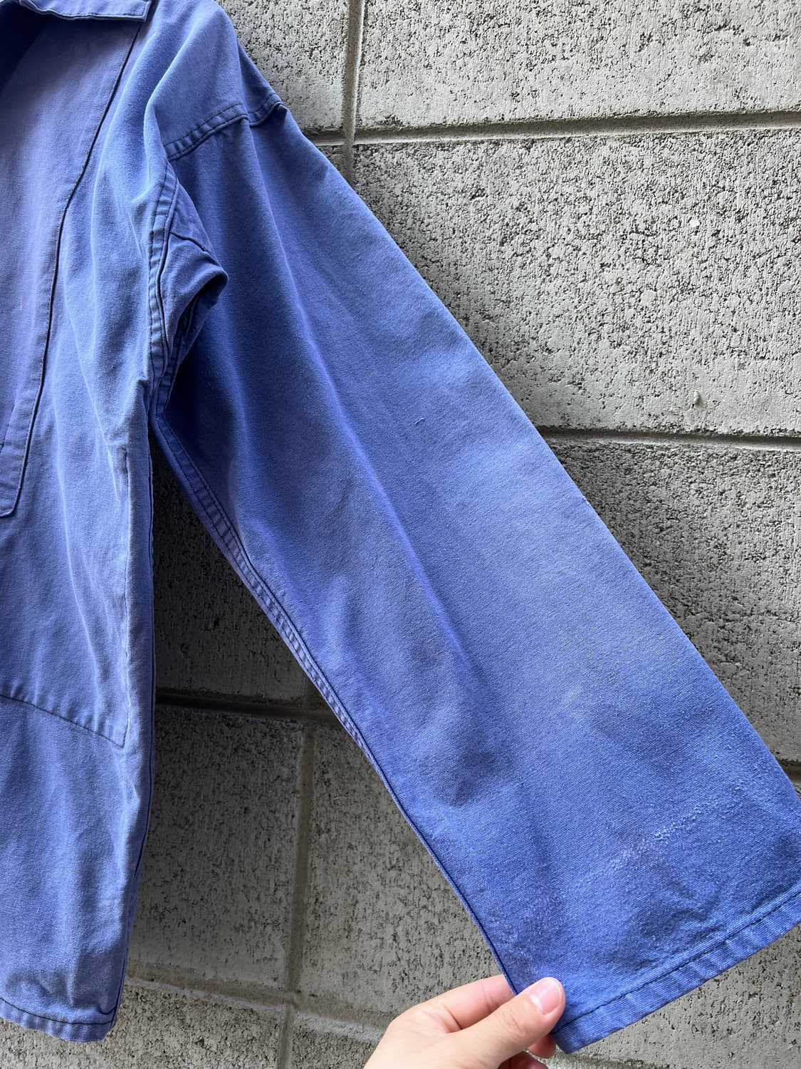 FADED BLUE NAVY OLD FRENCH 프렌치피셔맨스목자켓 상품이미지8