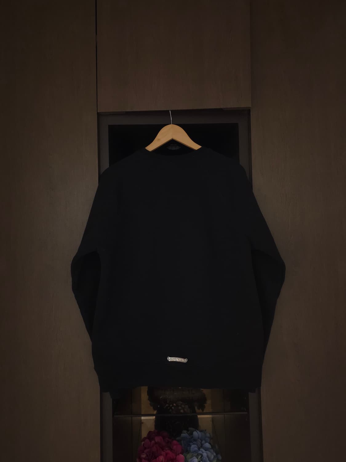 [M] 크롬하츠 세메터리 헐리우드 맨투맨 블랙 상품이미지3